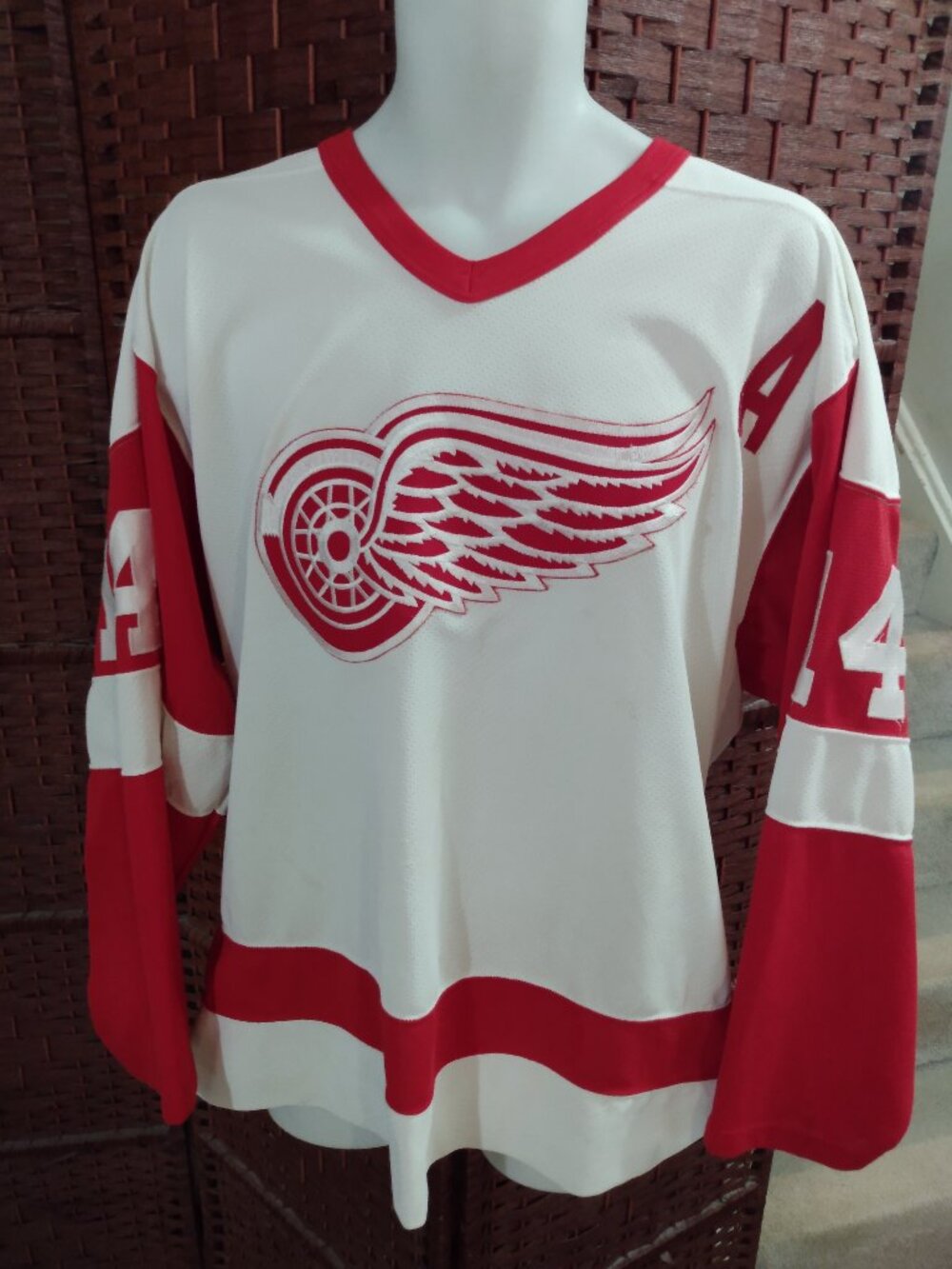 Vintage 90s CCM Brendan Shanahan Detroit Red Wings Jersey Stitched Mens Large